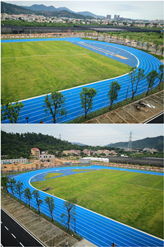新國(guó)標(biāo)透氣型跑道